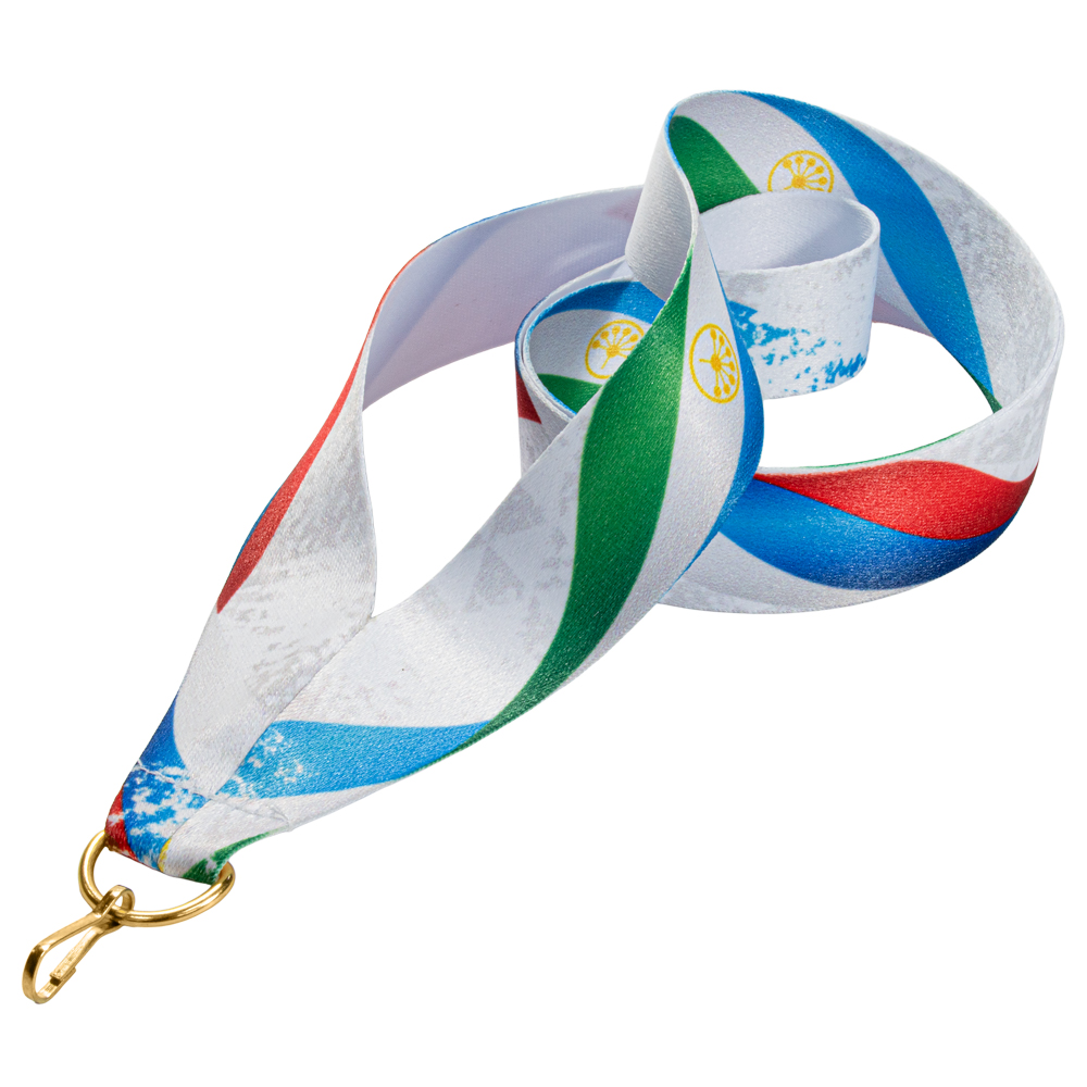 Лента для медали РФ-Башкортостан (1-сторонняя, 25 мм)