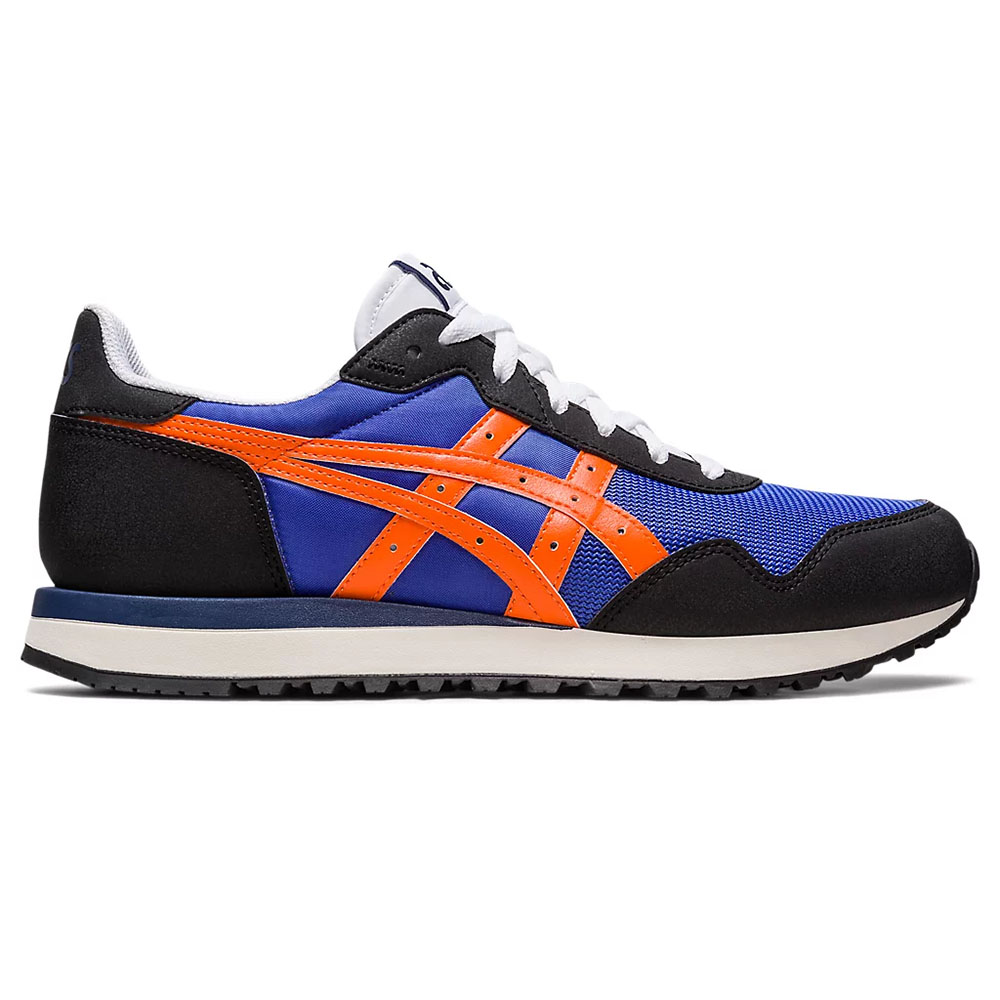 Кроссовки ASICS Tiger Runner II 1201A792-401, р.5,5 (рос.36,5),иск. кожа, текстиль,сине-оранжевый