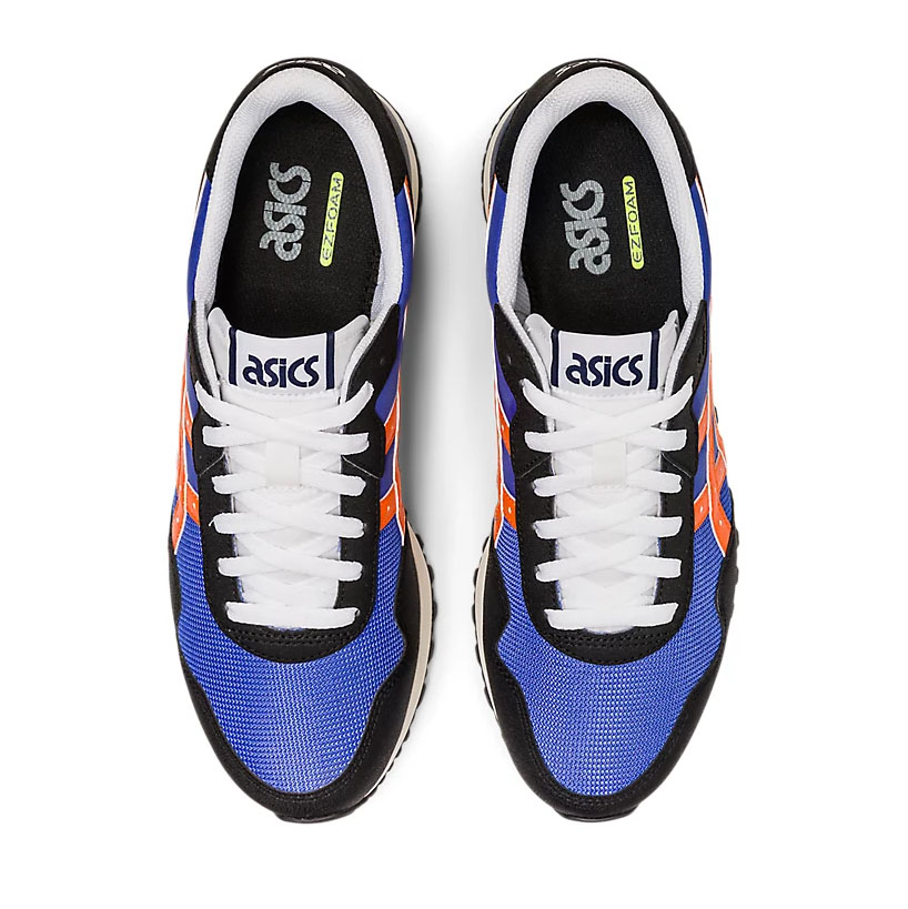 Кроссовки ASICS Tiger Runner II 1201A792-401, р.5,5 (рос.36,5),иск. кожа, текстиль,сине-оранжевый