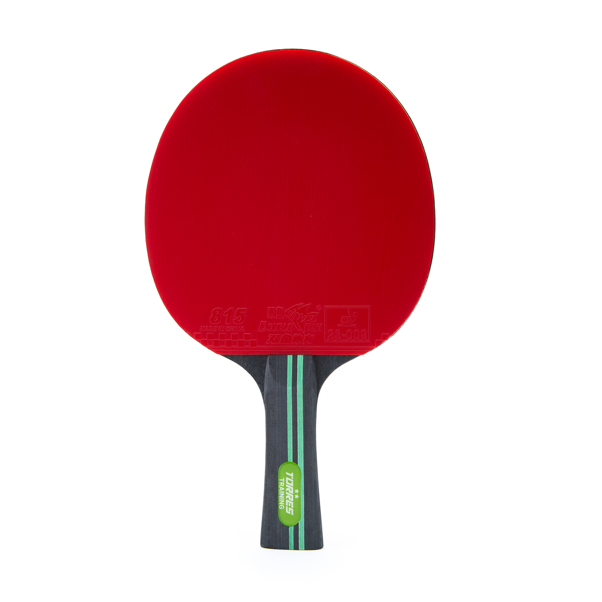 Ракетка для н/т TORRES Training 2*, TT23006, для любителей, накладка 1,5 мм, конич. ручка