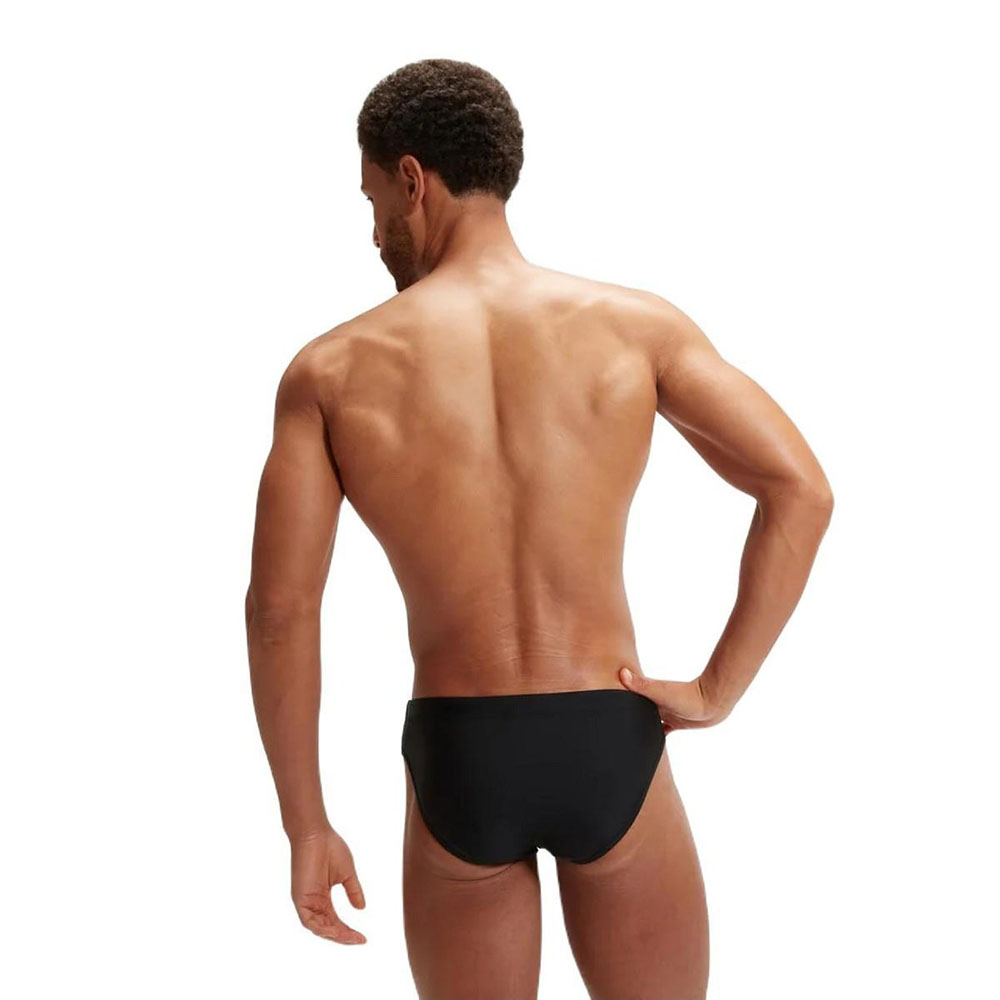Плавки SPEEDO ECO Medley Logo 7cm brief, 8-0973916907, р.30 (рос.46), полиэст, нейлон, эласт, черный