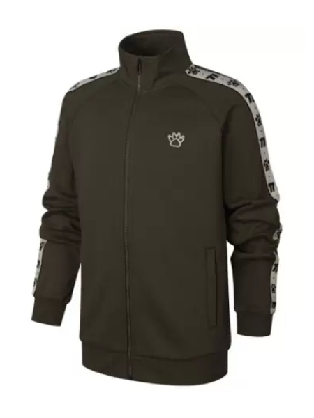 Детская олимпийка KELME Boy's Knitted Jacket Dark Brown