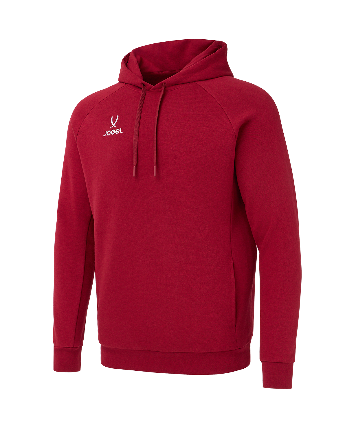 Худи JOGEL ESSENTIAL 2 Cotton Reglan Hoodie, темно-красный