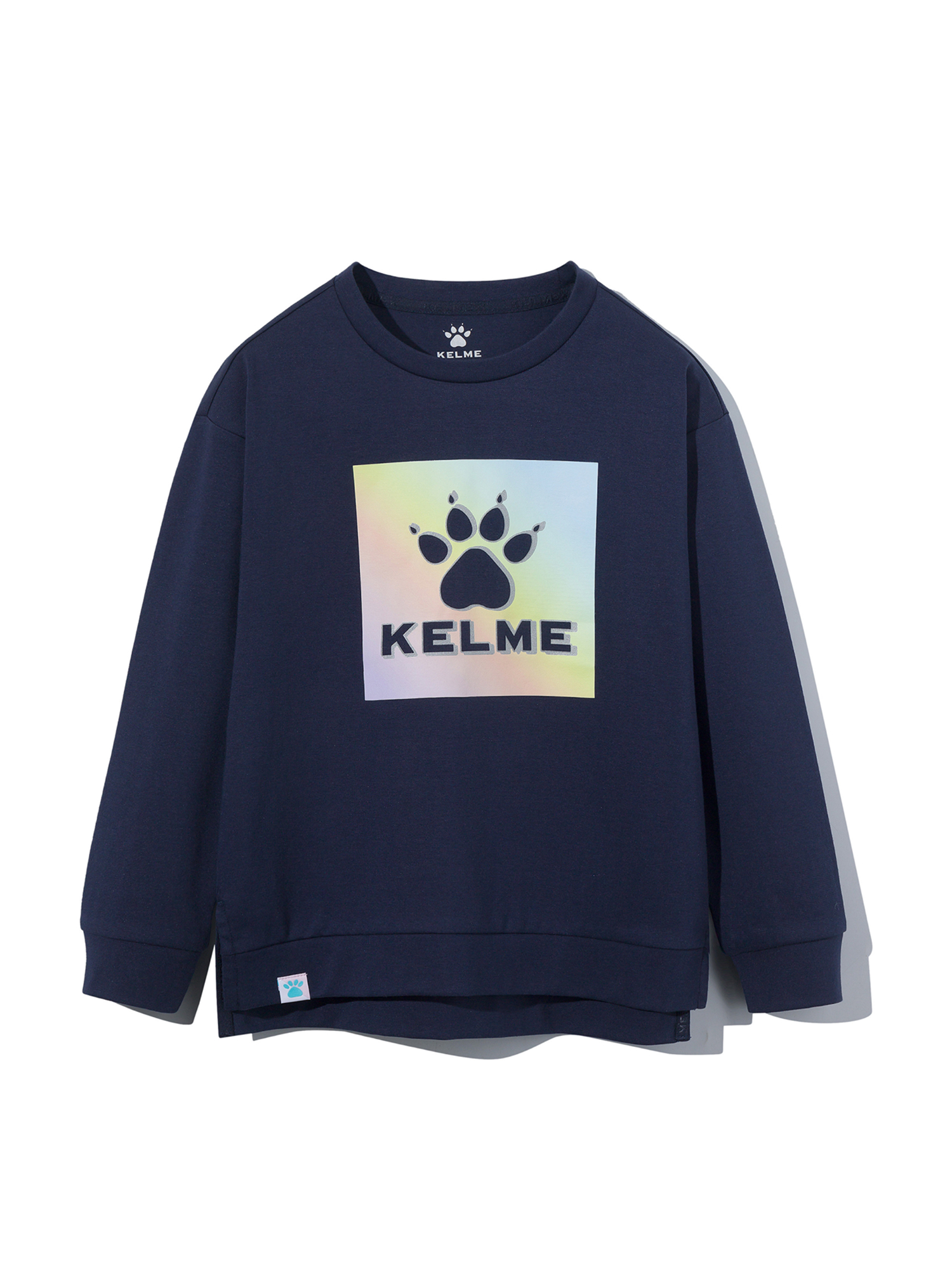Детский свитшот KELME Round Neck Sweater Dark Blue