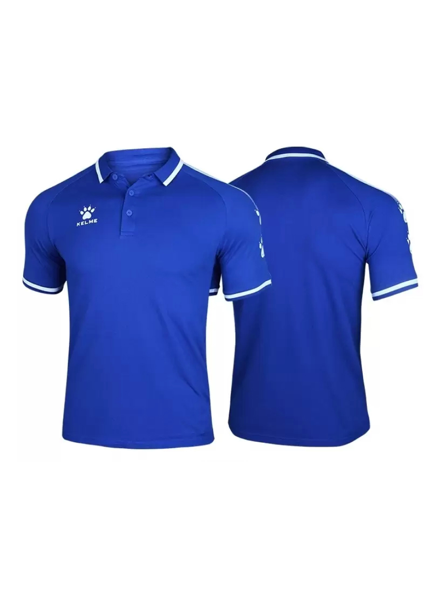 Футболка-поло KELME 19 Middle Class Training Polo Shirt Blue