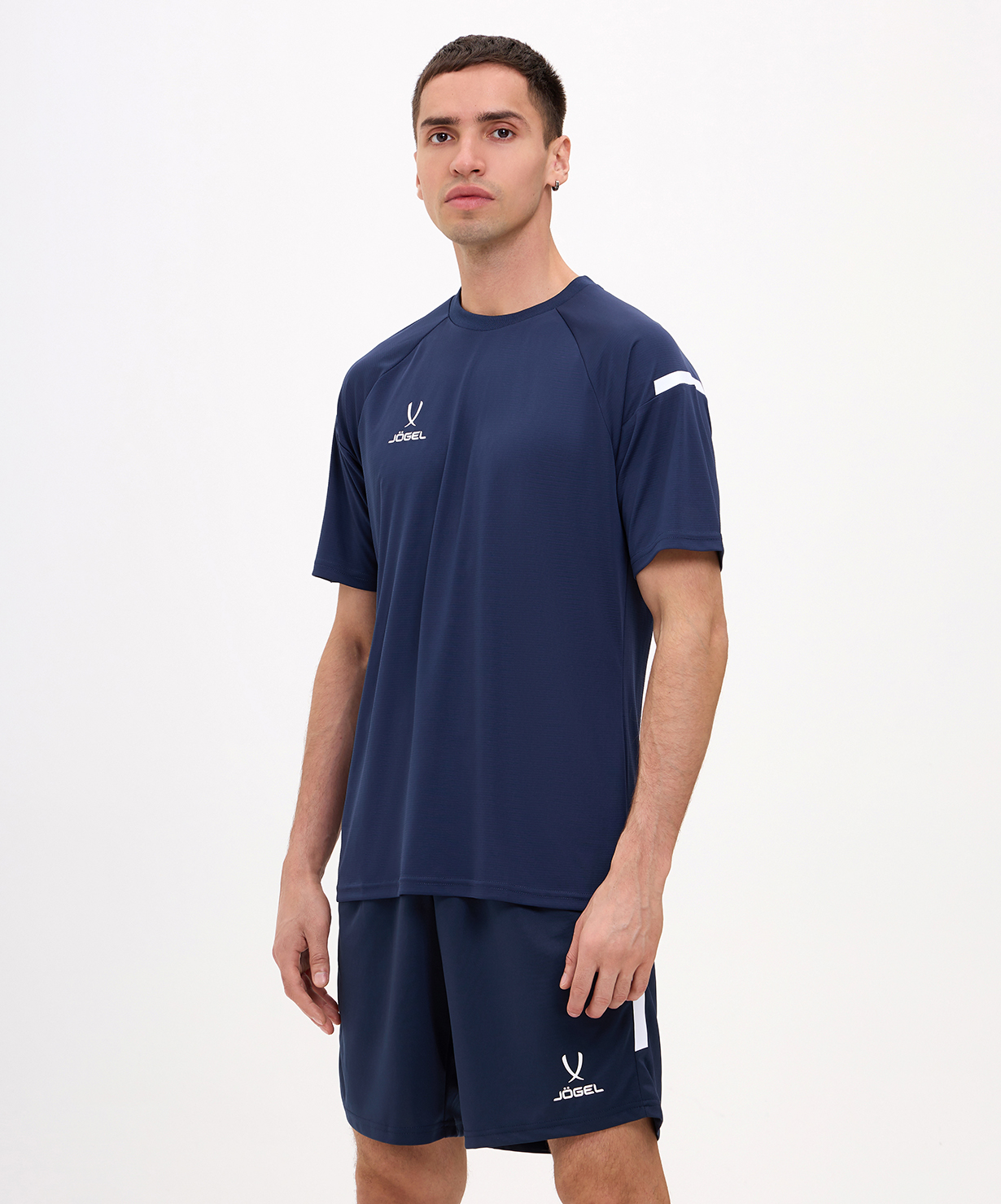 Футболка тренировочная JOGEL CAMP 2 Training Poly Tee, темно-синий, размер L