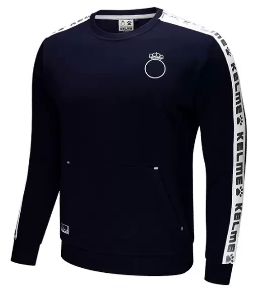 Свитшот KELME Men's Round Neck Sweater Dark Blue