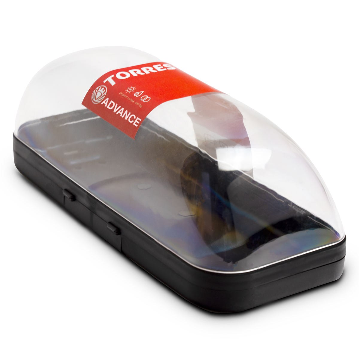 Очки для плав.TORRES Advance, SW-32209GR, дымчатые линзы, черн. оправа, раздв.регул. ремешок