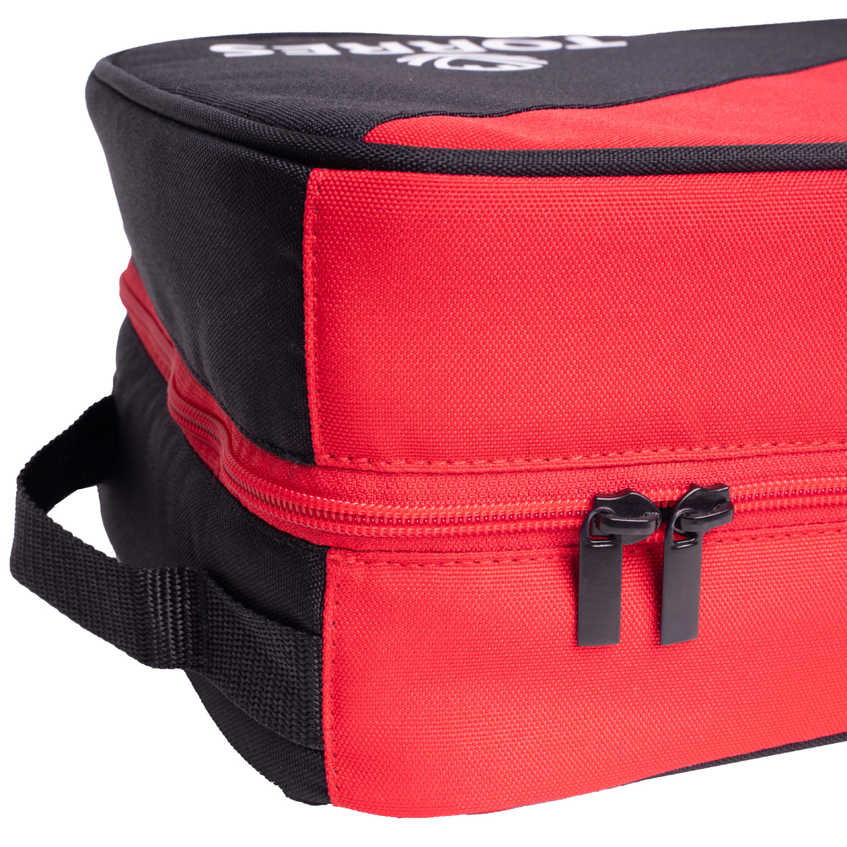 СЦ*Сумка для обуви TORRES, BS122314 ,полиэстер, красно-чёрный