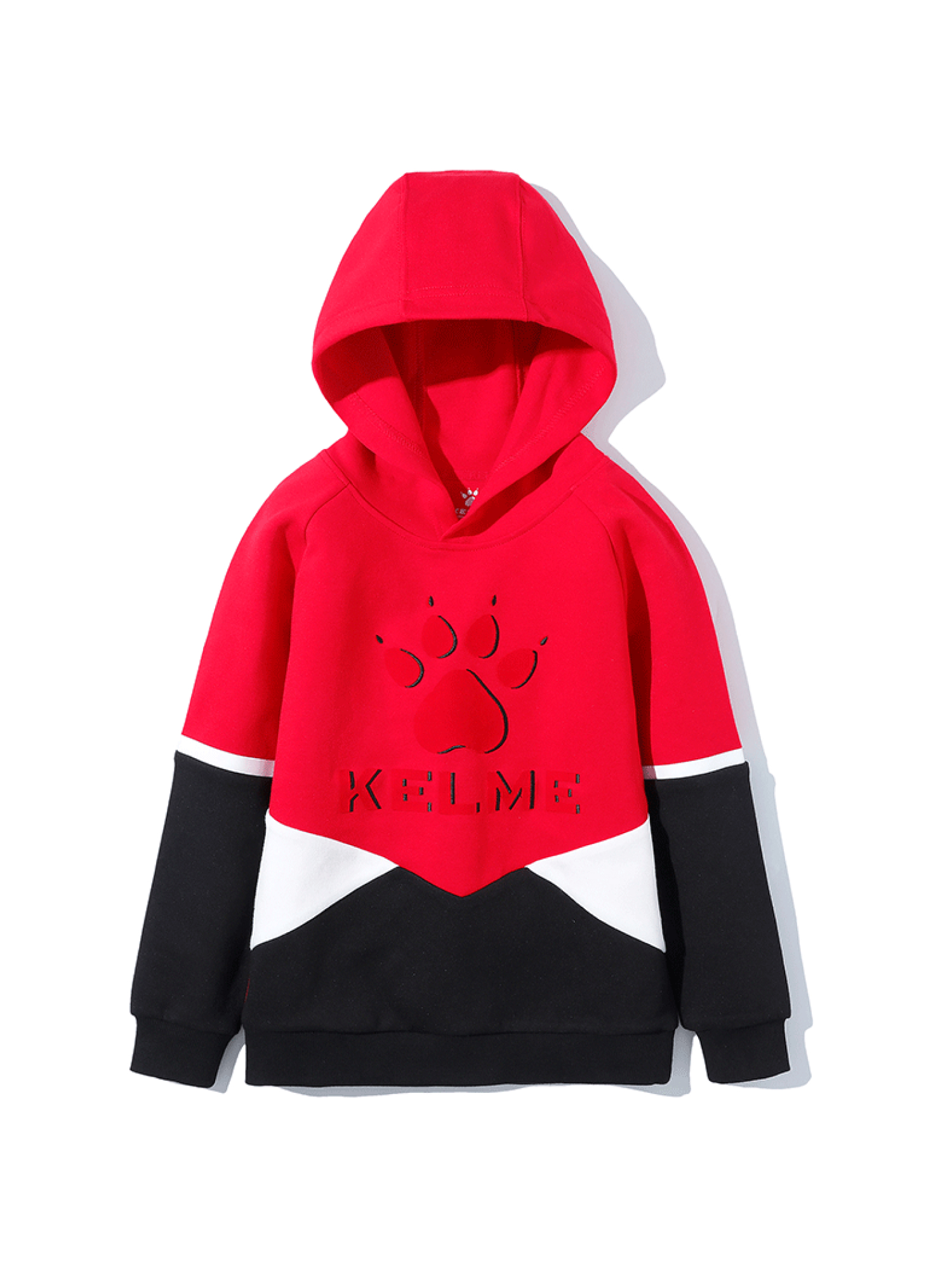 Детское худи KELME Boy's Hooded Sweatshirt Red
