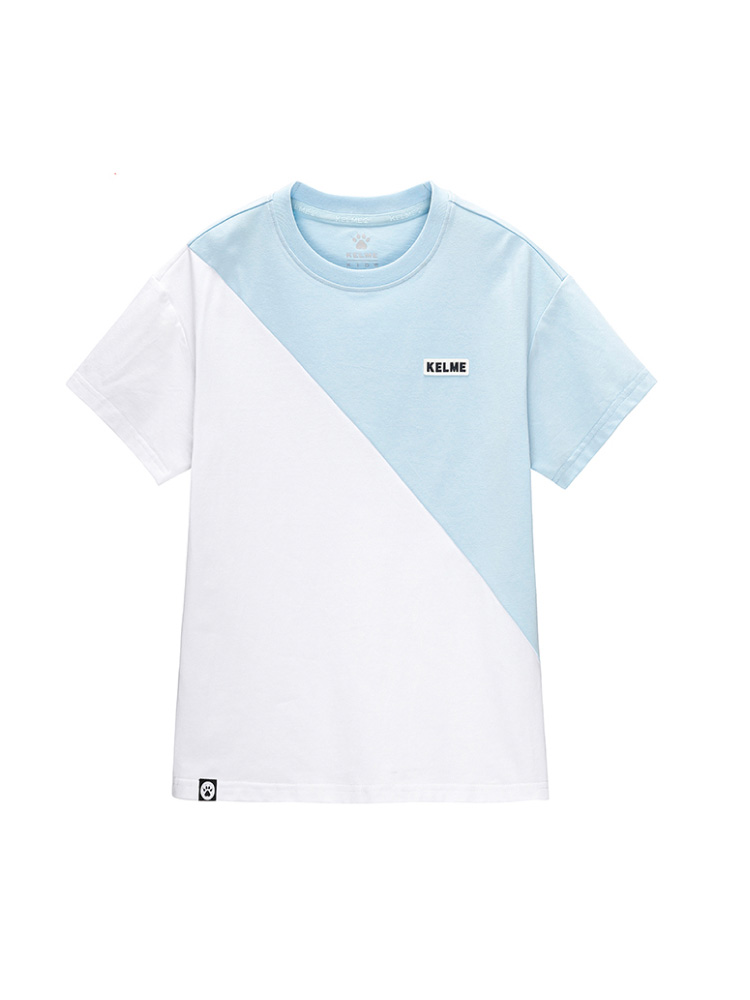Футболка KELME Short Sleeve T-shirt Kid Blue