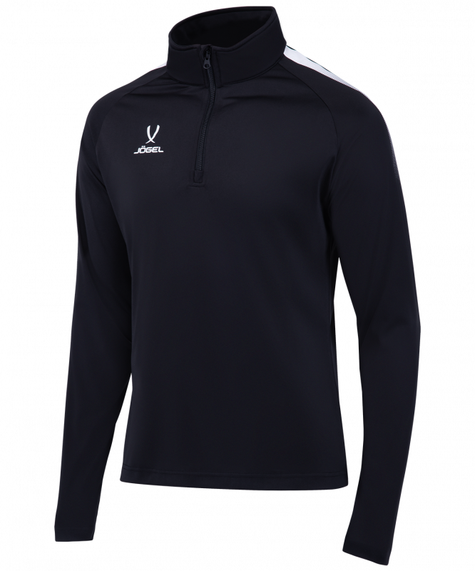 Джемпер тренировочный CAMP Training Top 1/4 Zip, черный, детский, размер XS