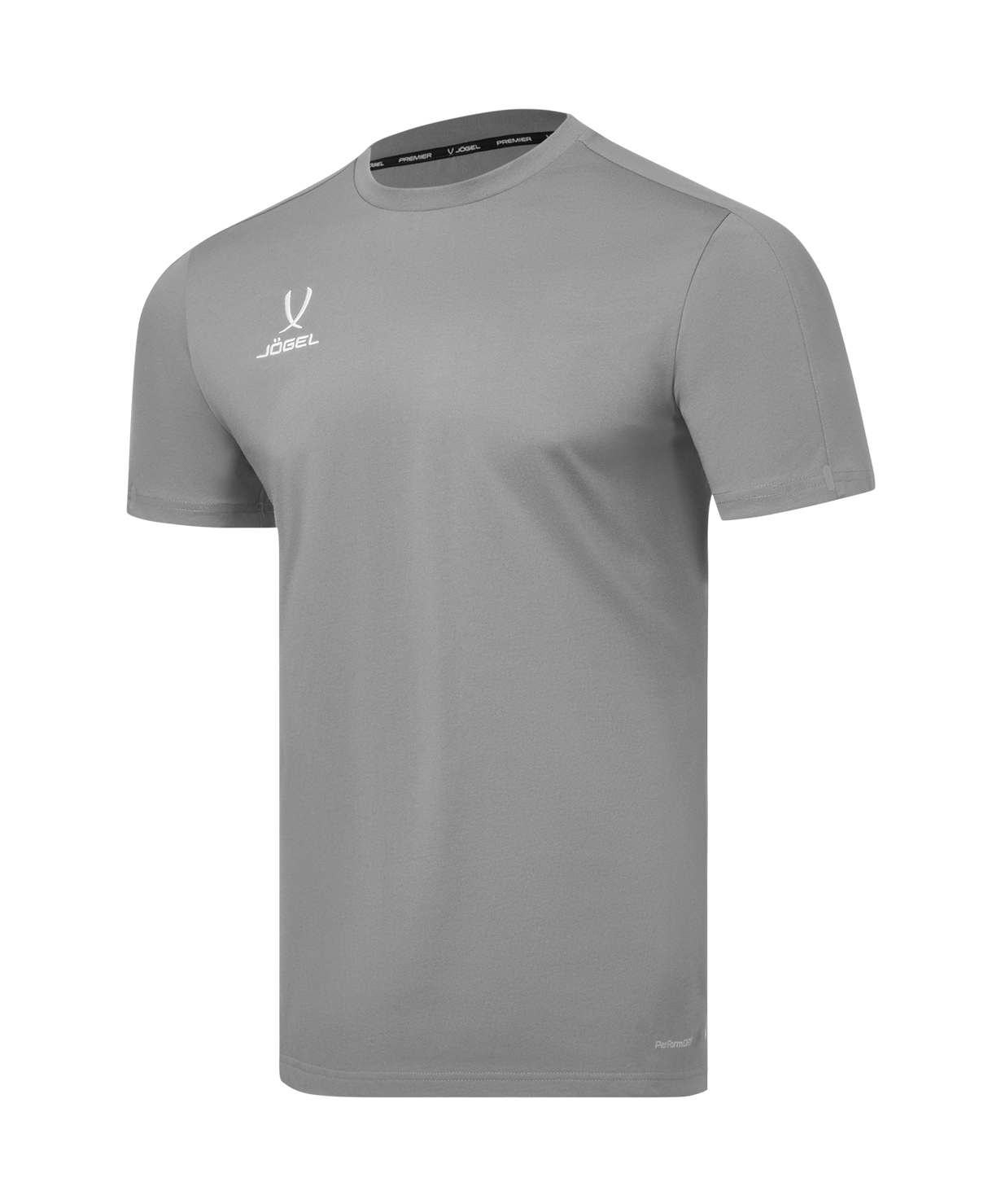 Футболка тренировочная JOGEL PREMIER PerFormDRY TRN CVC Tee, серый