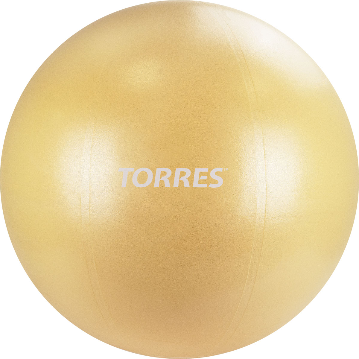 СЦ*Мяч гимн. TORRES, AL122165BG, диам. 65 см, эласт. ПВХ,с защ. от взрыва, с насосом, песочный