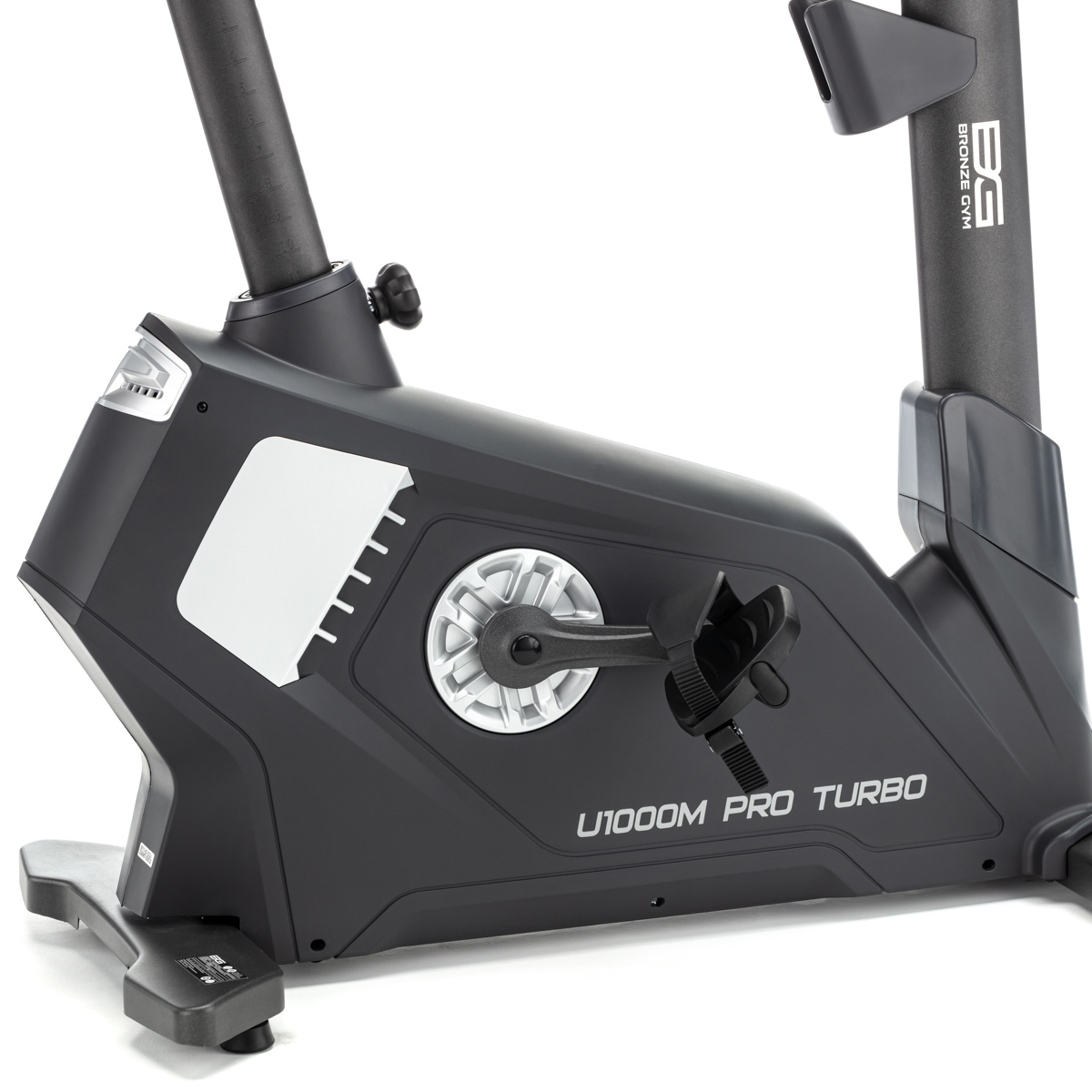 Велотренажер вертикальный с генератором профессиональный BRONZE GYM U1000M PRO TURBO (new)