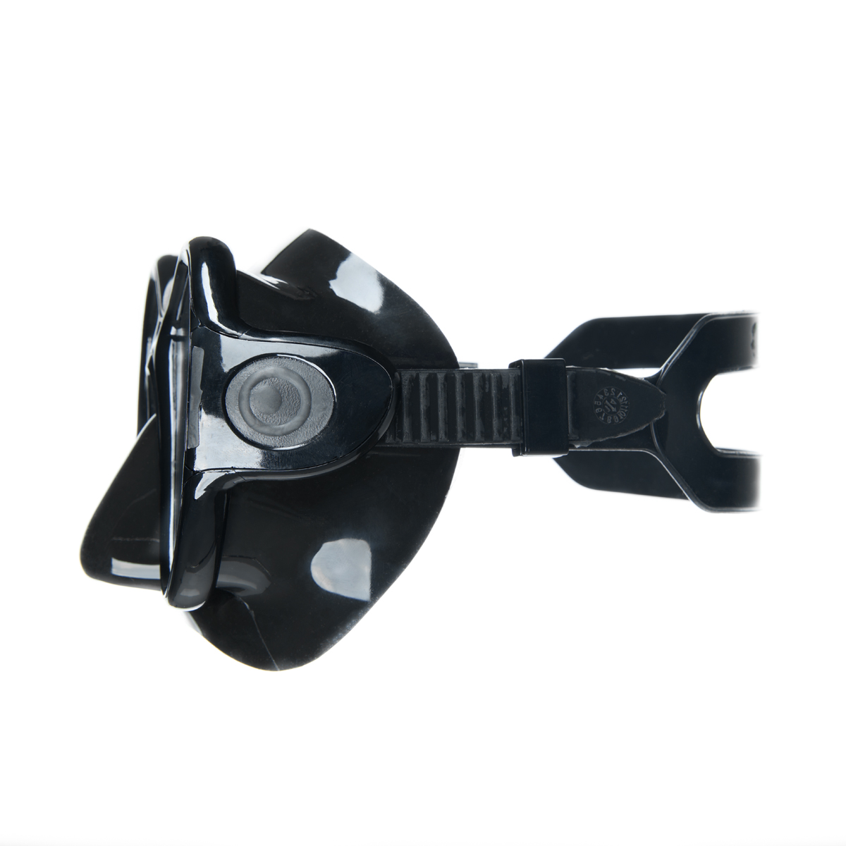 Маска для плав. Salvas Kool Mask, CA550N2NNSTH, закален.стекло, силикон, р. Senior, черный