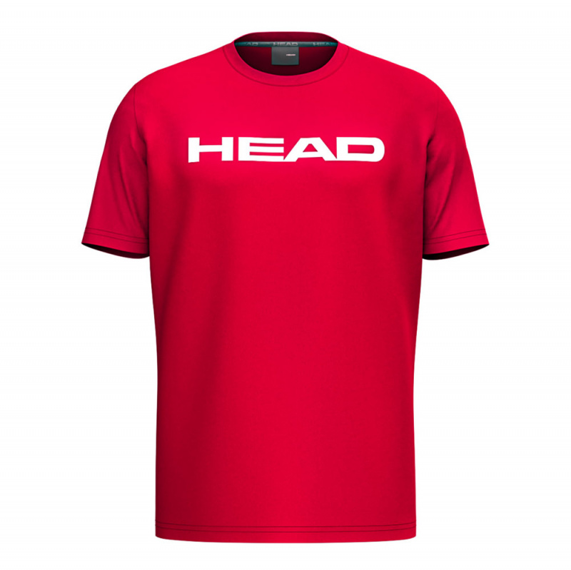 Футболка мужская HEAD Club Original T-Shirt M 811855-RD-L, р.L, хлопок,полиэстер,эластан, красный