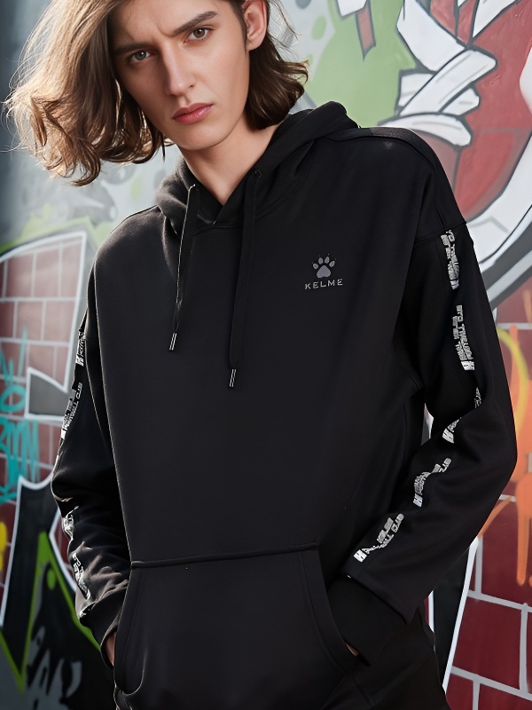 Худи KELME Men's Hoodie Black