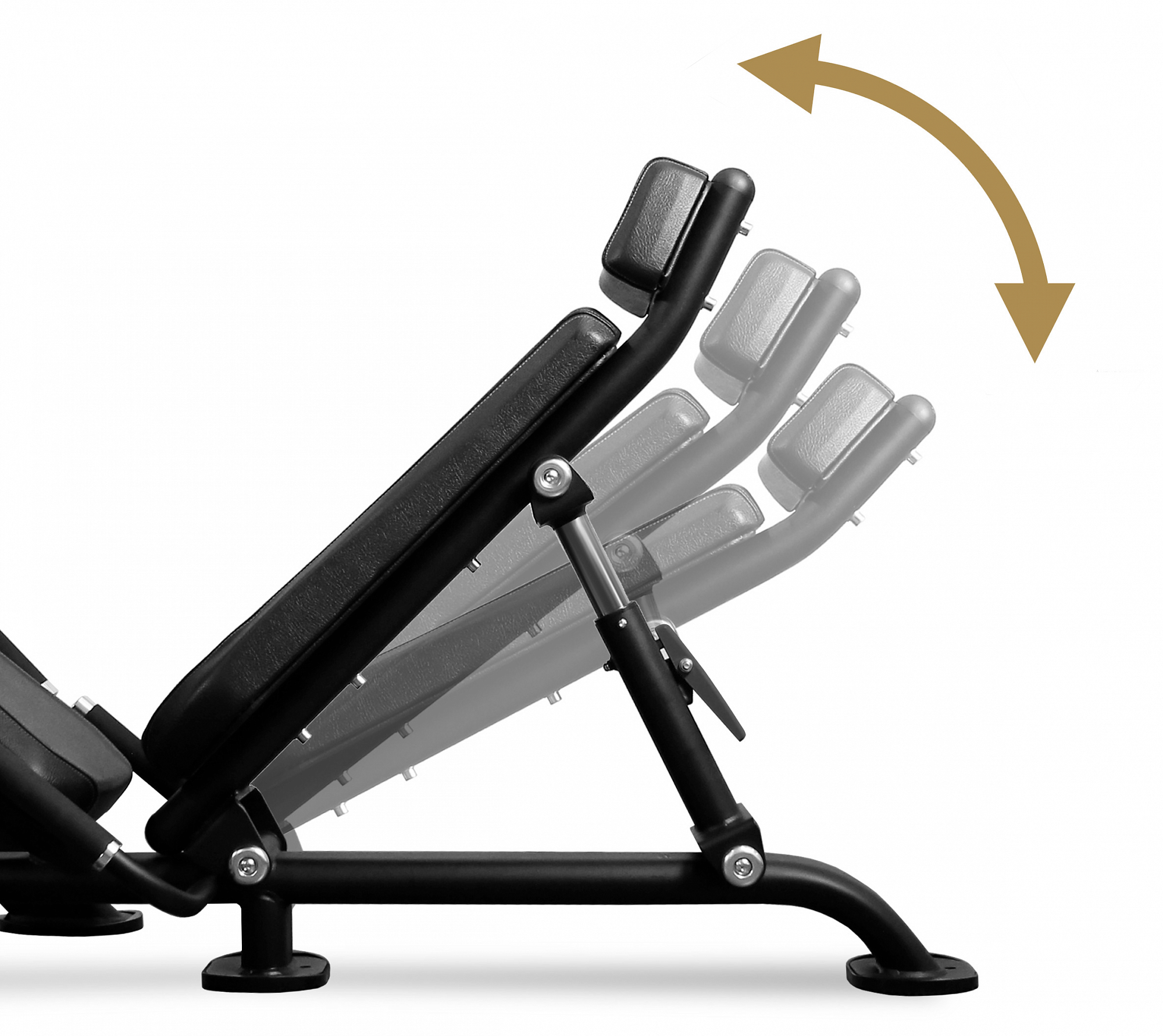 BRONZE GYM PL-1717 Жим ногами под углом 45 градусов