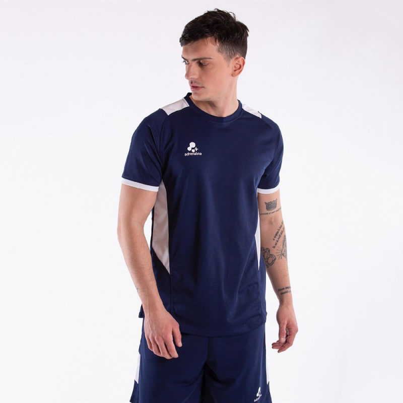 Форма волейб. муж. +ADRENALINA Tommy 1303-061-3XL, р.3XL, 100% полиэстер, темно-синий