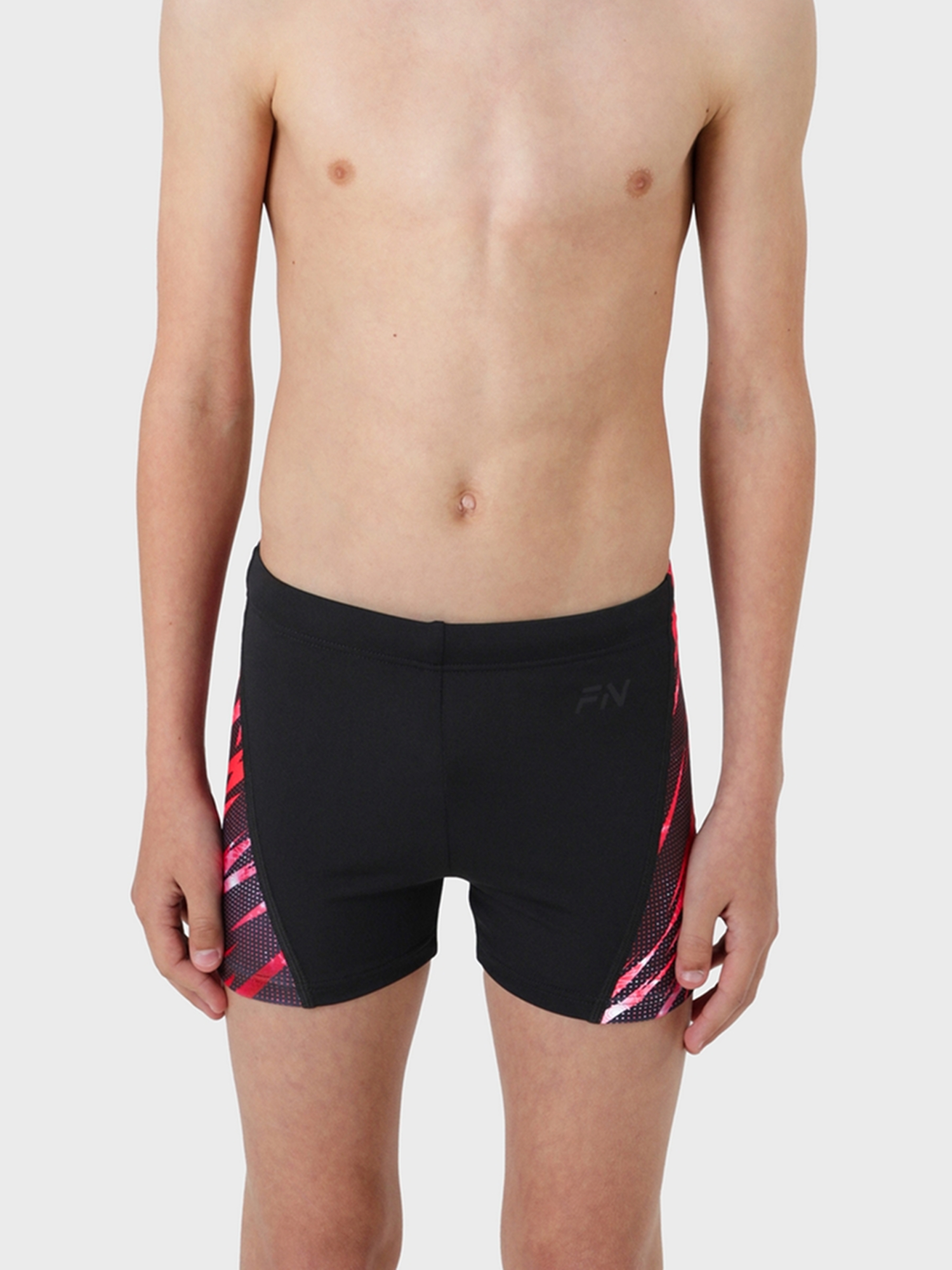 Детские плавки FN Flow Kid (Black/Red)