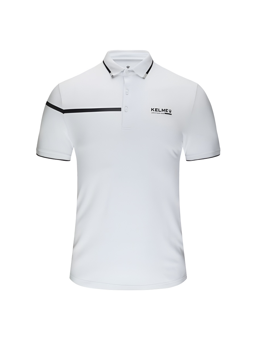 Футболка-поло KELME Short Sleeve Polo Shirt White