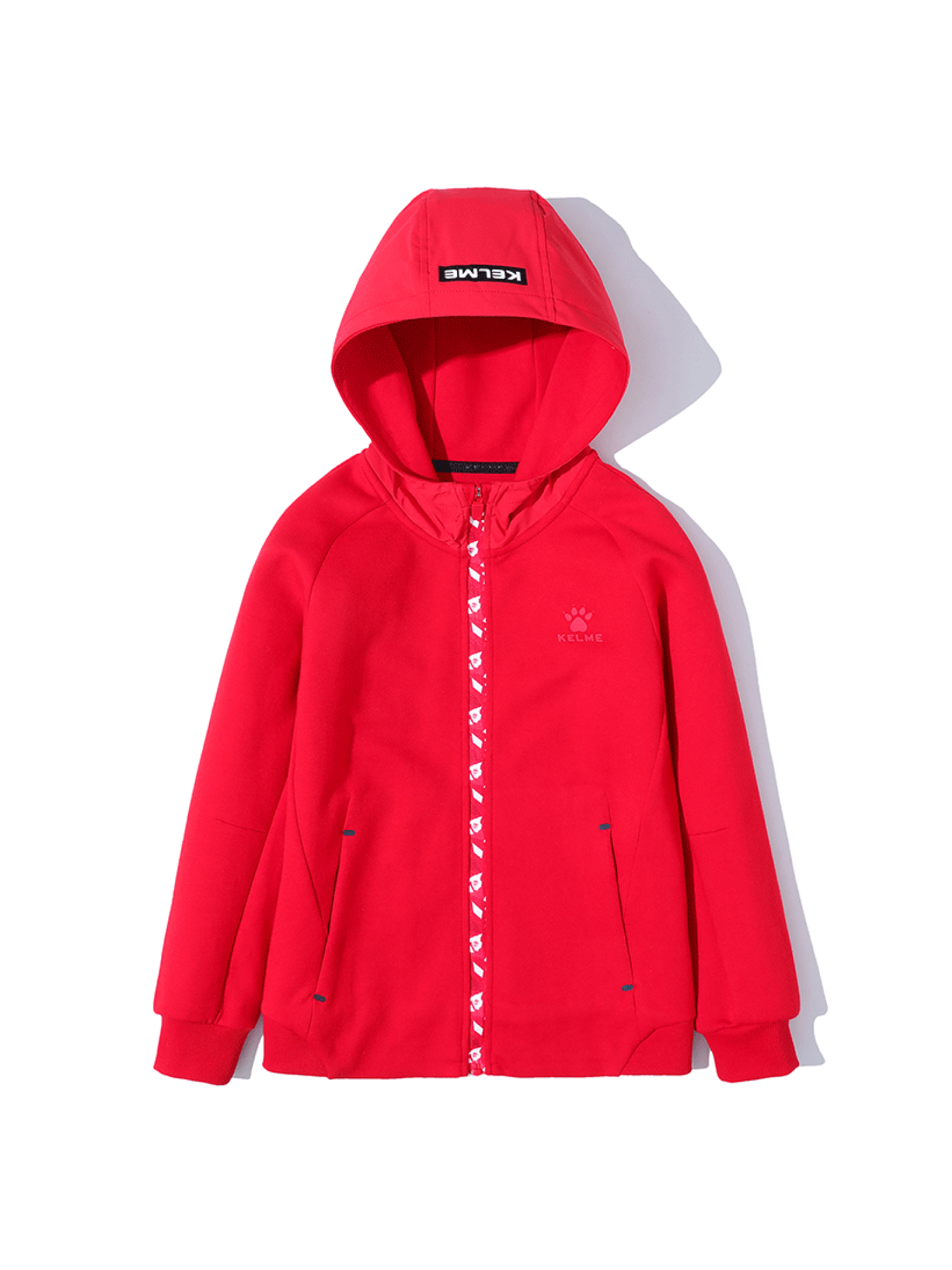 Детское худи KELME Boys Cardigan Sweater Red