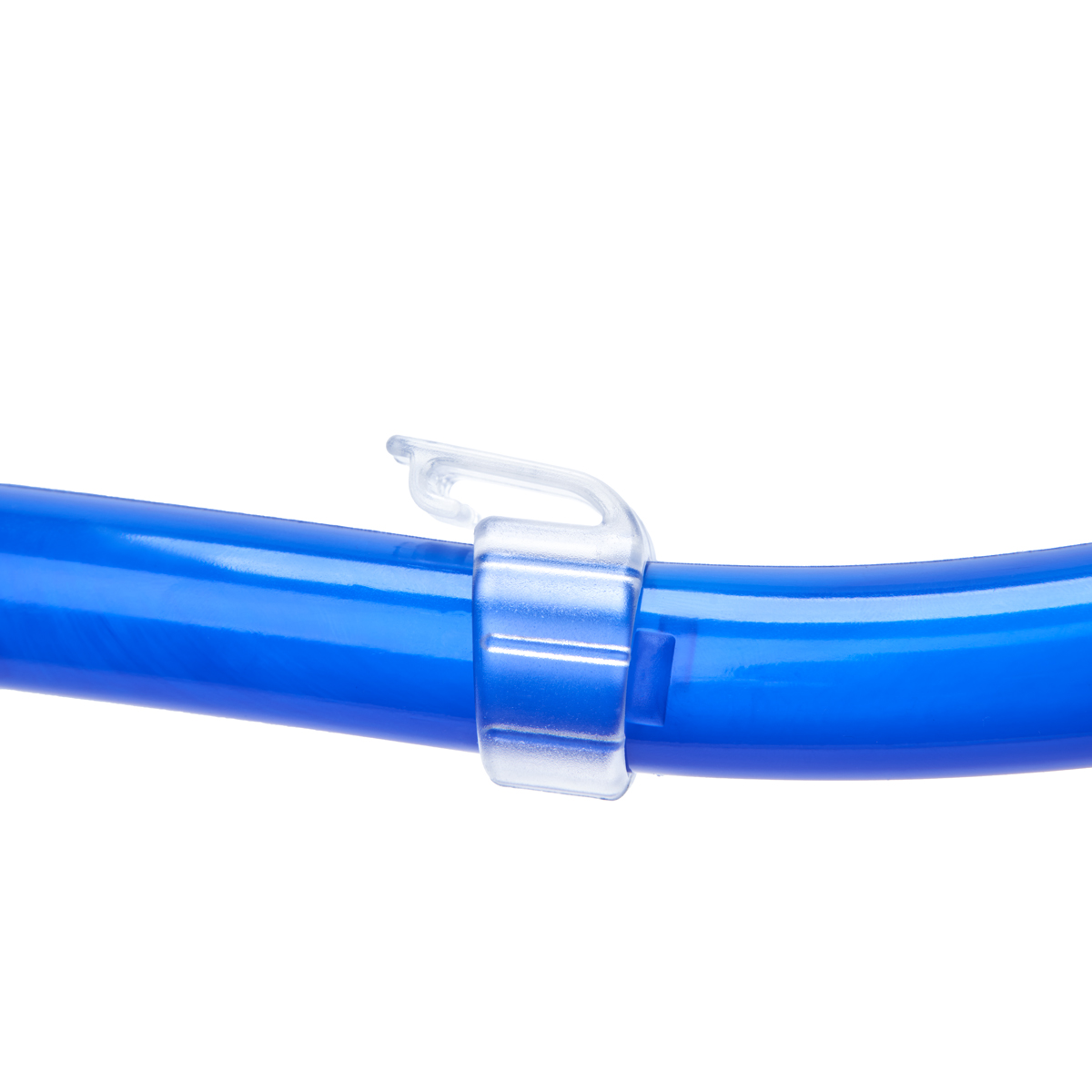 Трубка плавательная Salvas Splash Snorkel, DA190S9BBSTS, р. Senior, синий