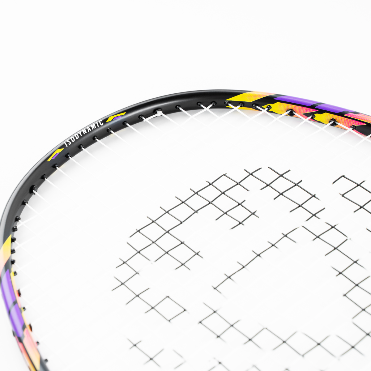 Ракетка бадм. TORRES Game5, BD20511, для продв., стерж/обод из карбона, со струнами, жёлтый