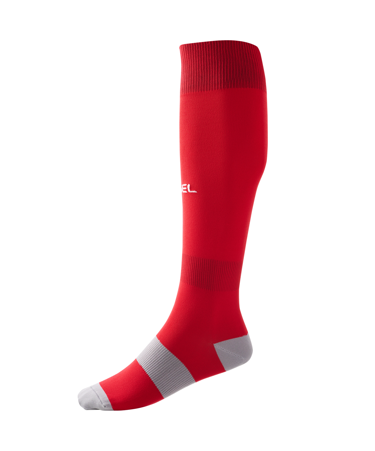 Гетры футбольные JOGEL CAMP BASIC SOCKS, красный/серый/белый