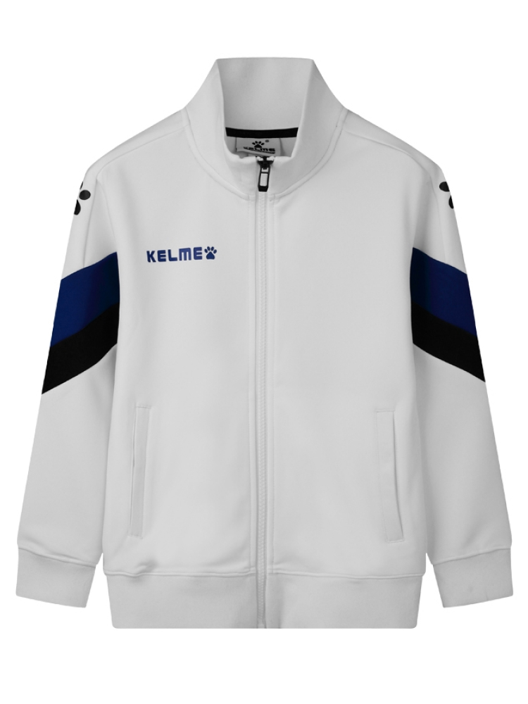 Детская олимпийка KELME Training Jacket Kids White