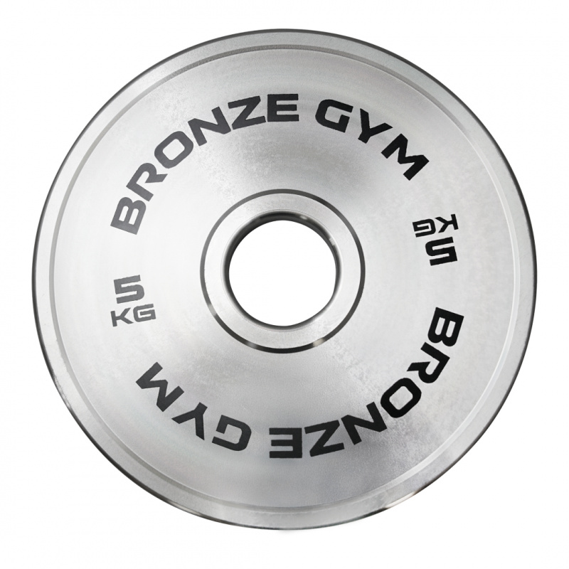 Диск олимпийский BRONZE GYM стальной 5 кг