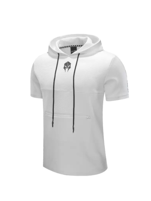 Худи KELME Men's Short Sleeve Hoodie White