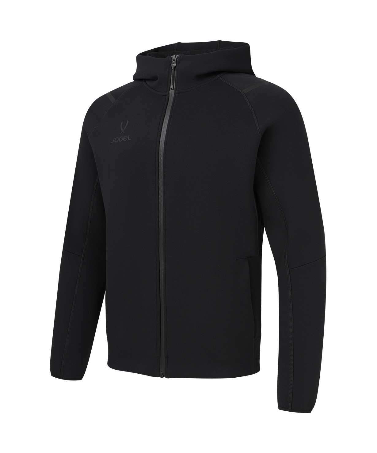 Худи на молнии JOGEL ESSENTIAL Athlete PRO Zip Hoodie, черный