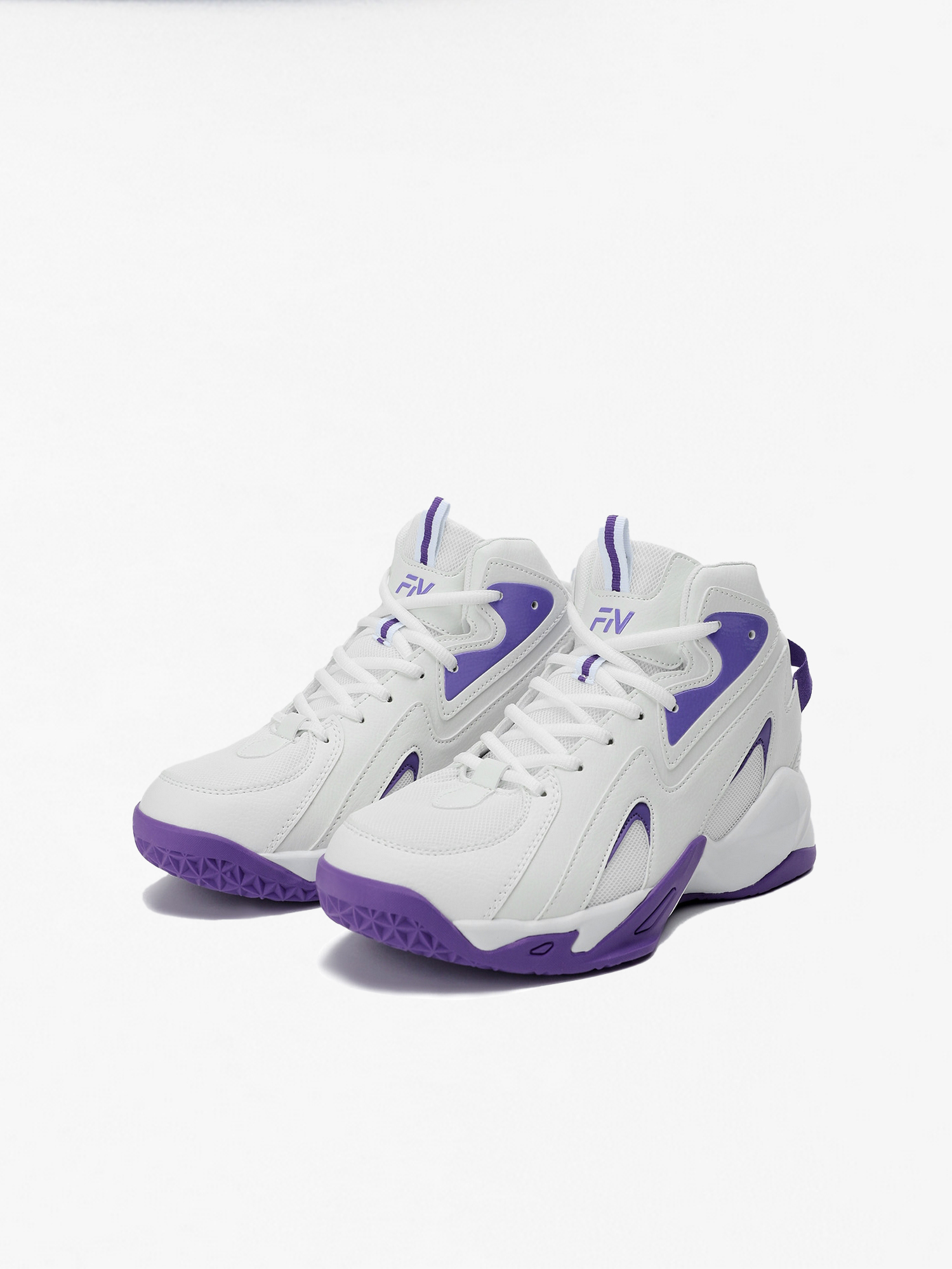 Баскетбольные кроссовки FN Impact (White/Violet)