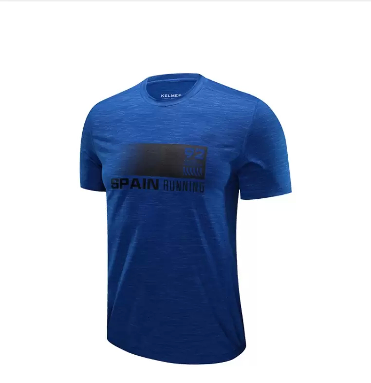 Футболка KELME Men's Short Sleeve T-Shirt Blue