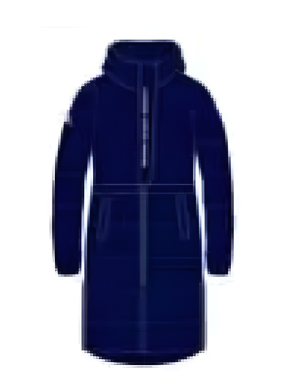 Детский пуховик KELME Girl's Mid-Length Down Jacket Dark Blue