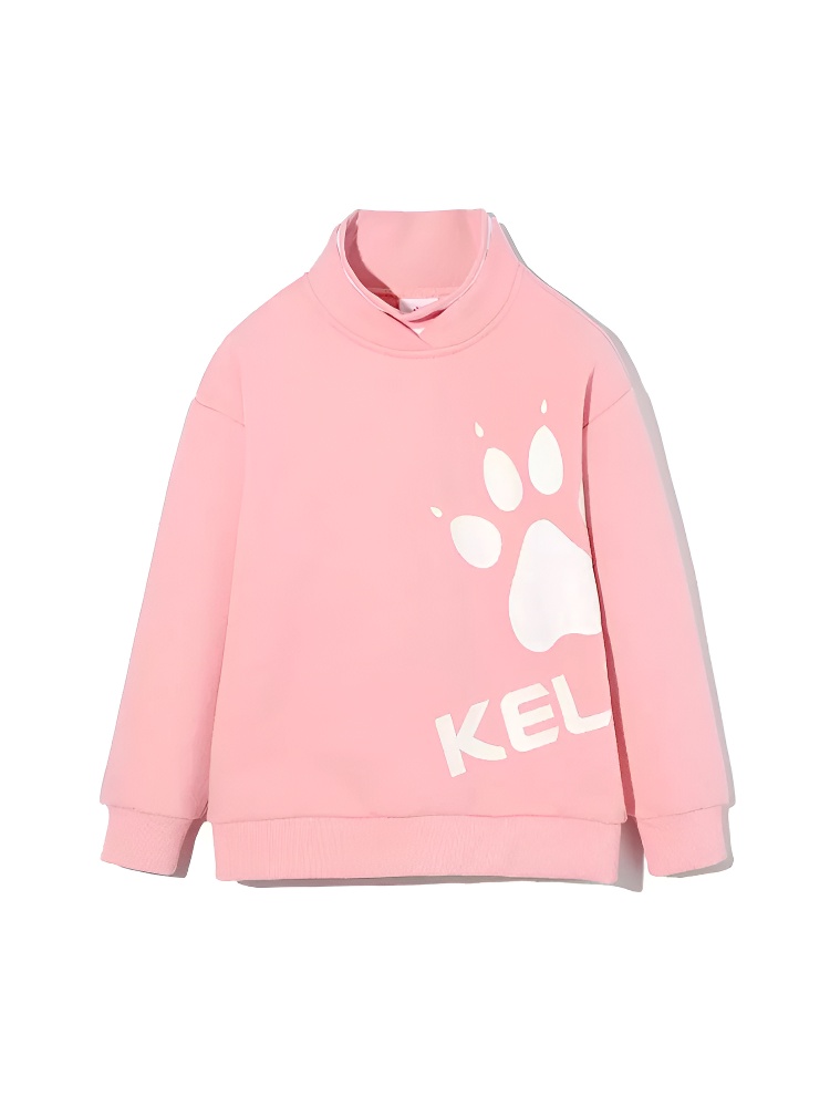 Детский свитшот KELME Girl's Round Neck Sweater Pink