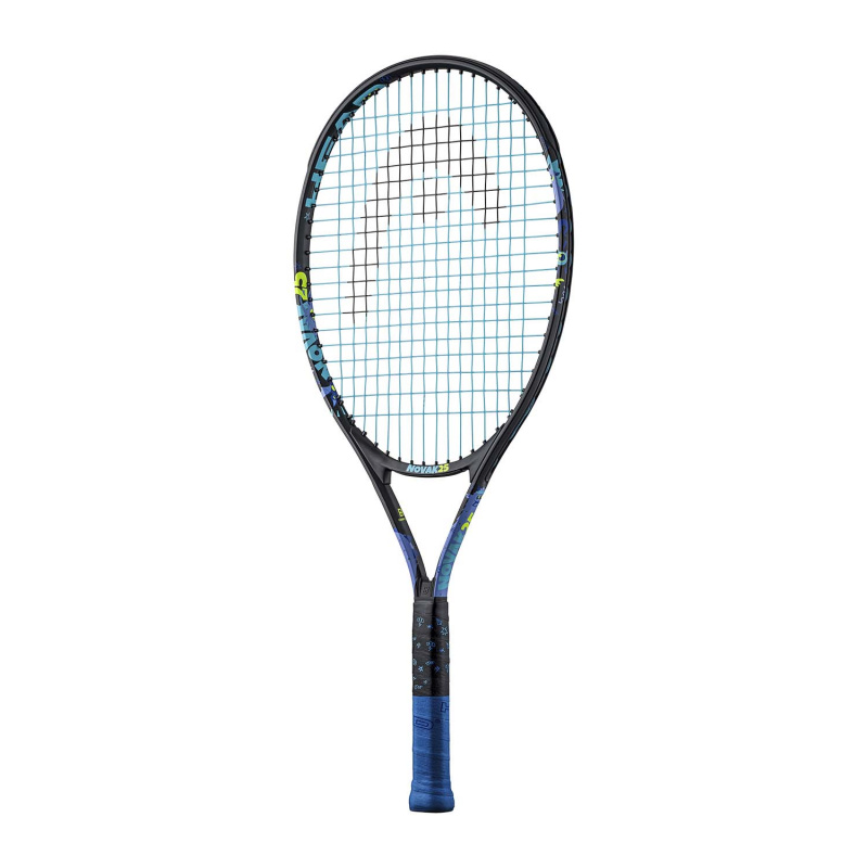Ракетка б/т дет. HEAD Novak 25 Gr07, 235004, для 8-10 лет, алюм., со струнами, черно-синий