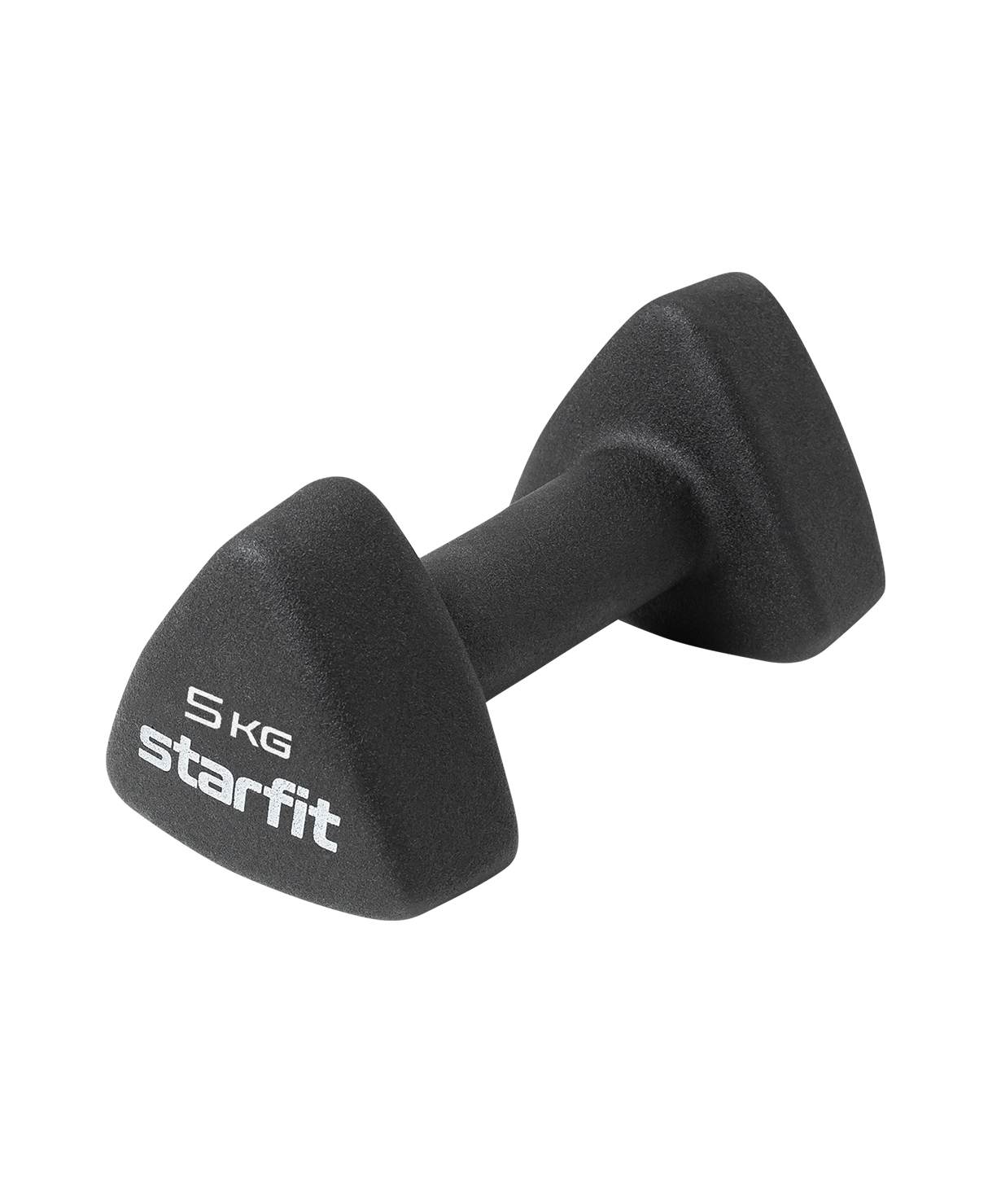 Гантель неопреновая STARFIT DB-205 5 кг, черный
