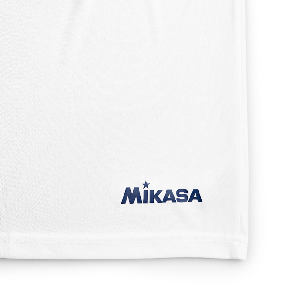 Шорты волейб. муж. MIKASA MT196-022-2XL, р.2XL, 100% полиэстер, белый