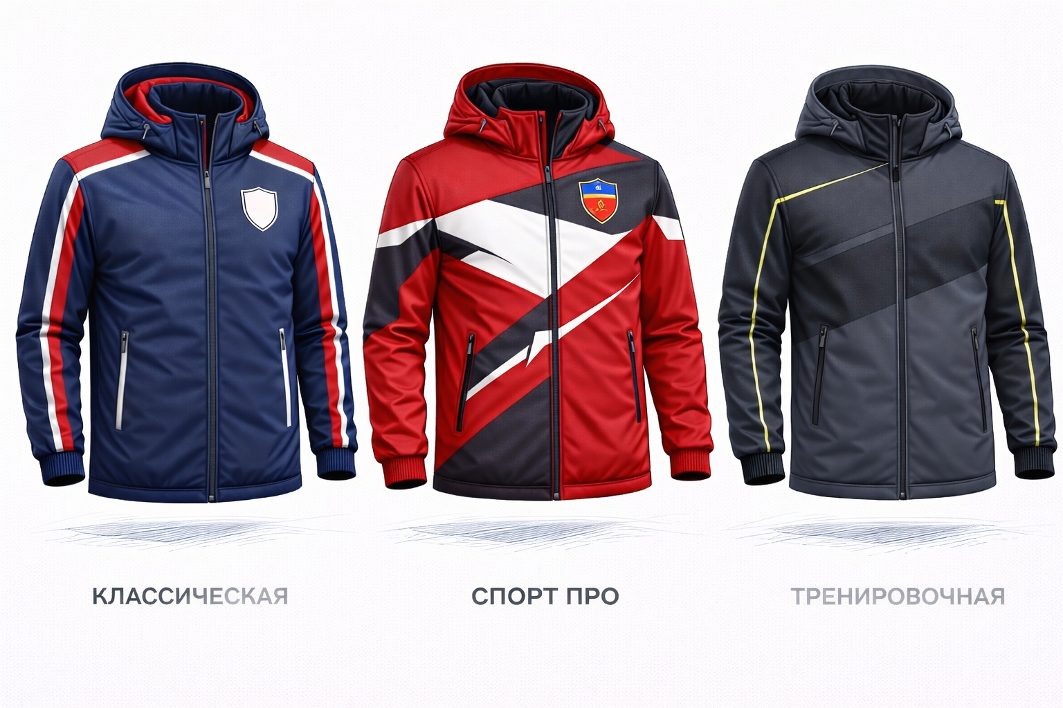 Куртка спортивная утеплённая на заказ