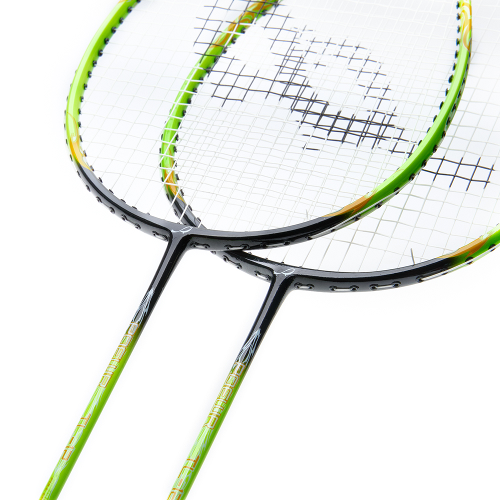 Набор для бадм. DOUBLE FISH JINQUE TL-12, для любит.,композит, со струнами, зеленый