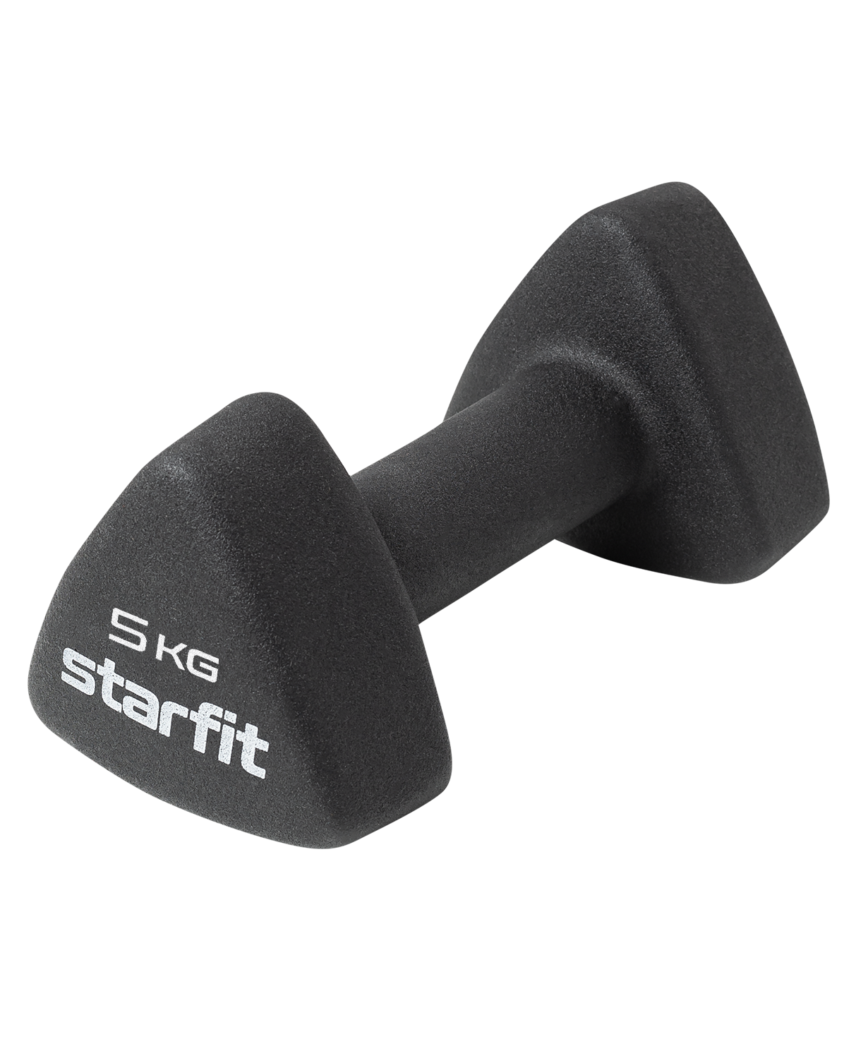 УЦЕНКА Гантель неопреновая STARFIT DB-205 5 кг, черный