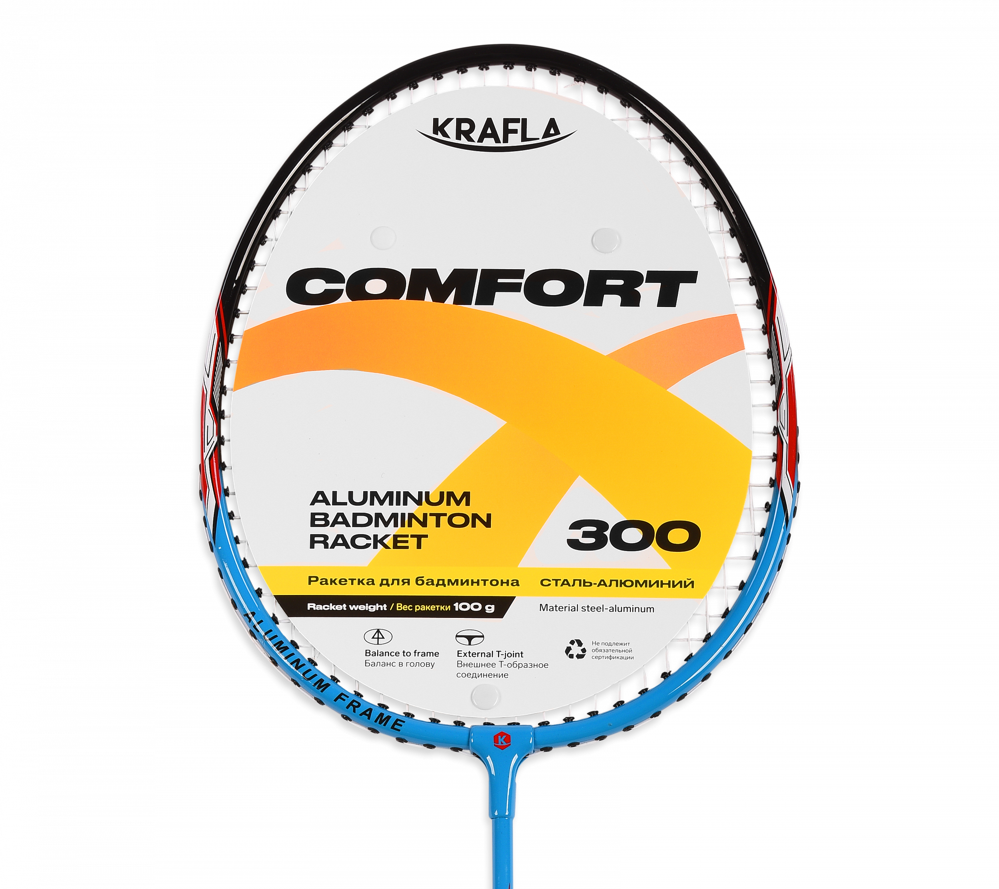 KRAFLA COMFORT300 Ракетка для бадминтона