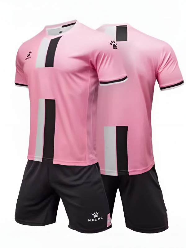 Футбольная форма KELME Short Sleeve Football Uniform (Pink/Black)