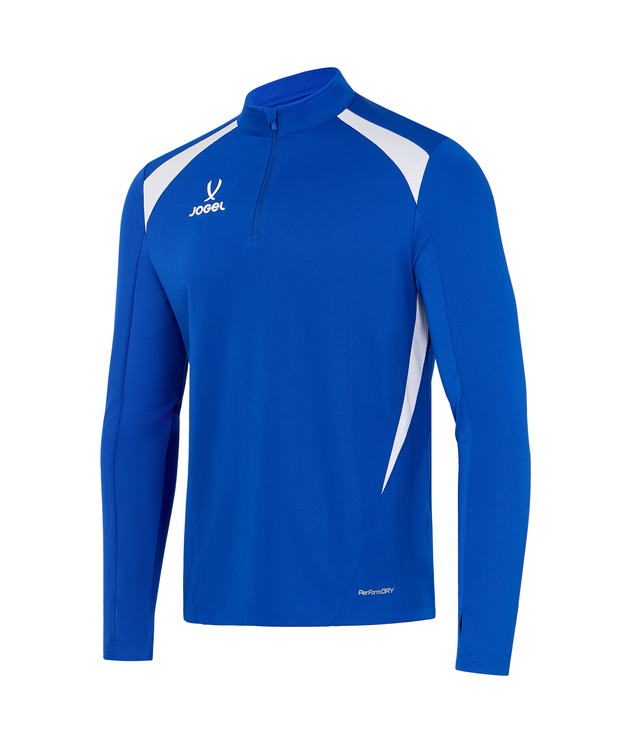 Джемпер тренировочный JOGEL DIVISION PerFormDRY Training 1/4 Zip Top, синий, детский