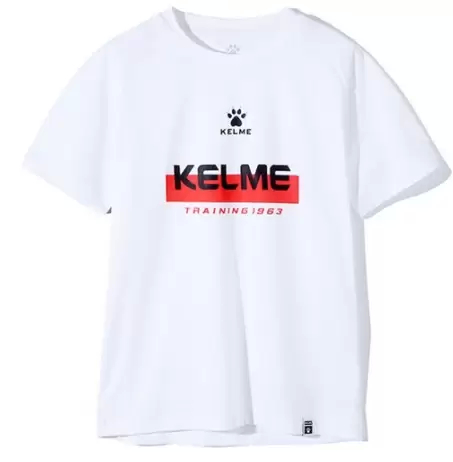 Детская футболка KELME Boys Short Sleeve T-Shirt White