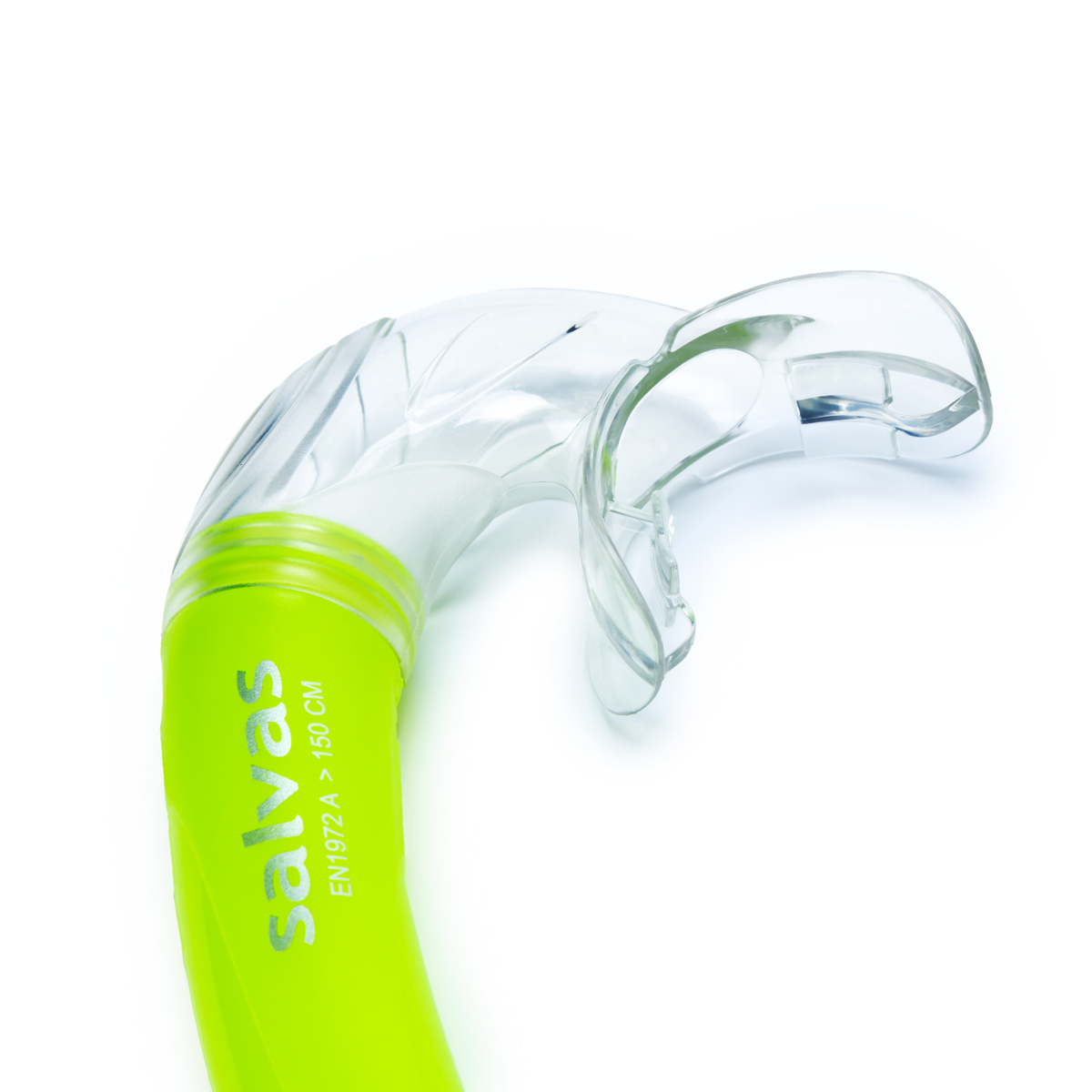 Трубка плавательная Salvas Flash Junior Snorkel, DA301C0GGSTS, р. Junior, желтый
