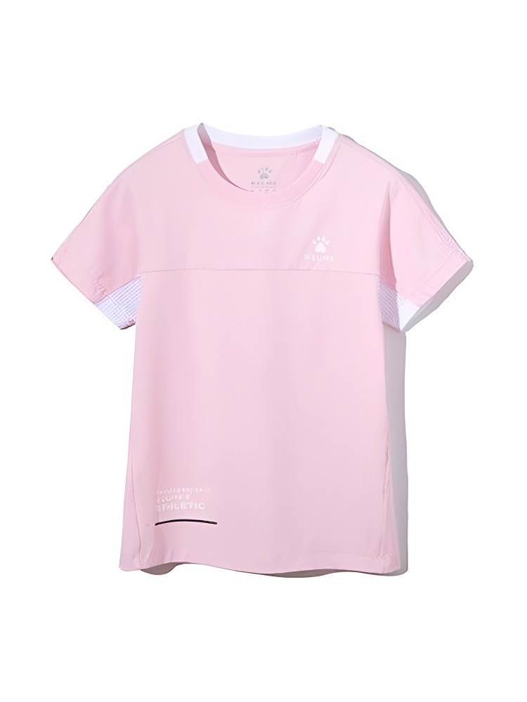 Детская футболка KELME Running Short Sleeve T-Shirt Kid Light Pink